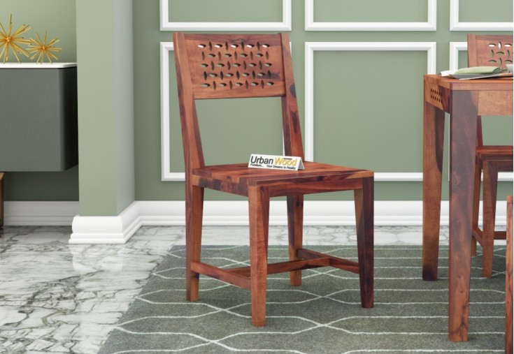 Woodora Dining Chair without cushion ( Teak Finish )