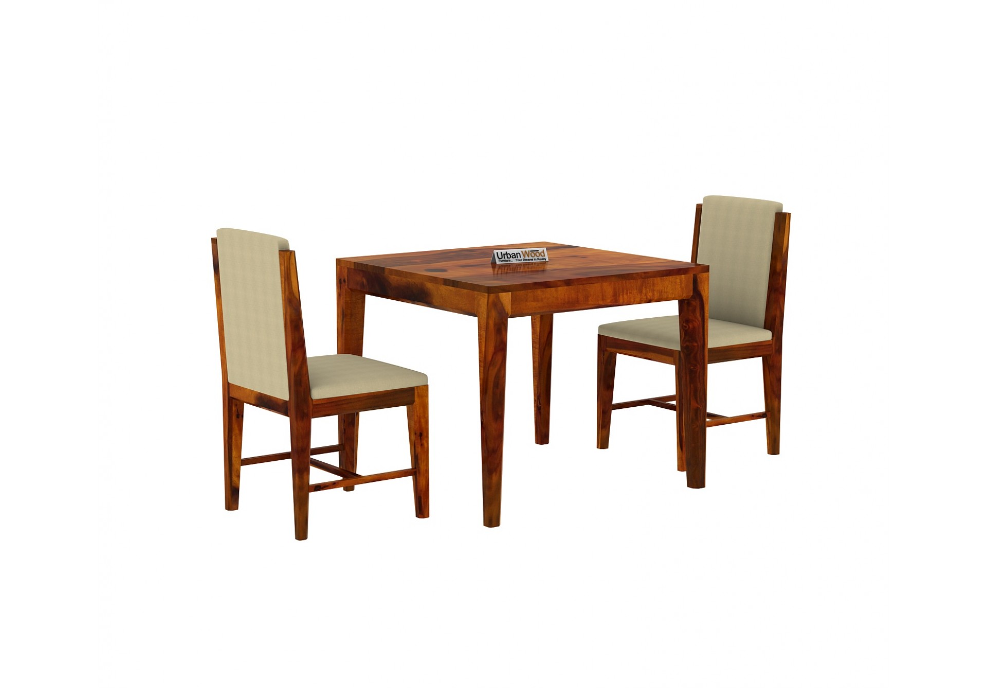 Deck 2-Seater Dining Table Set ( Honey Finish )