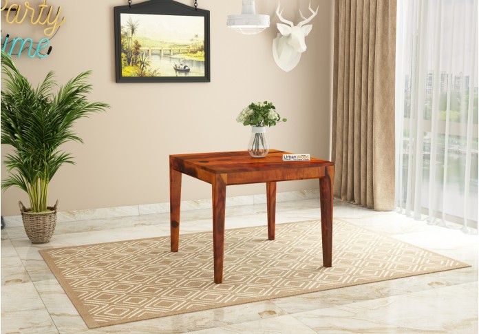 Deck 2-Seater Dining Table ( Honey Finish )