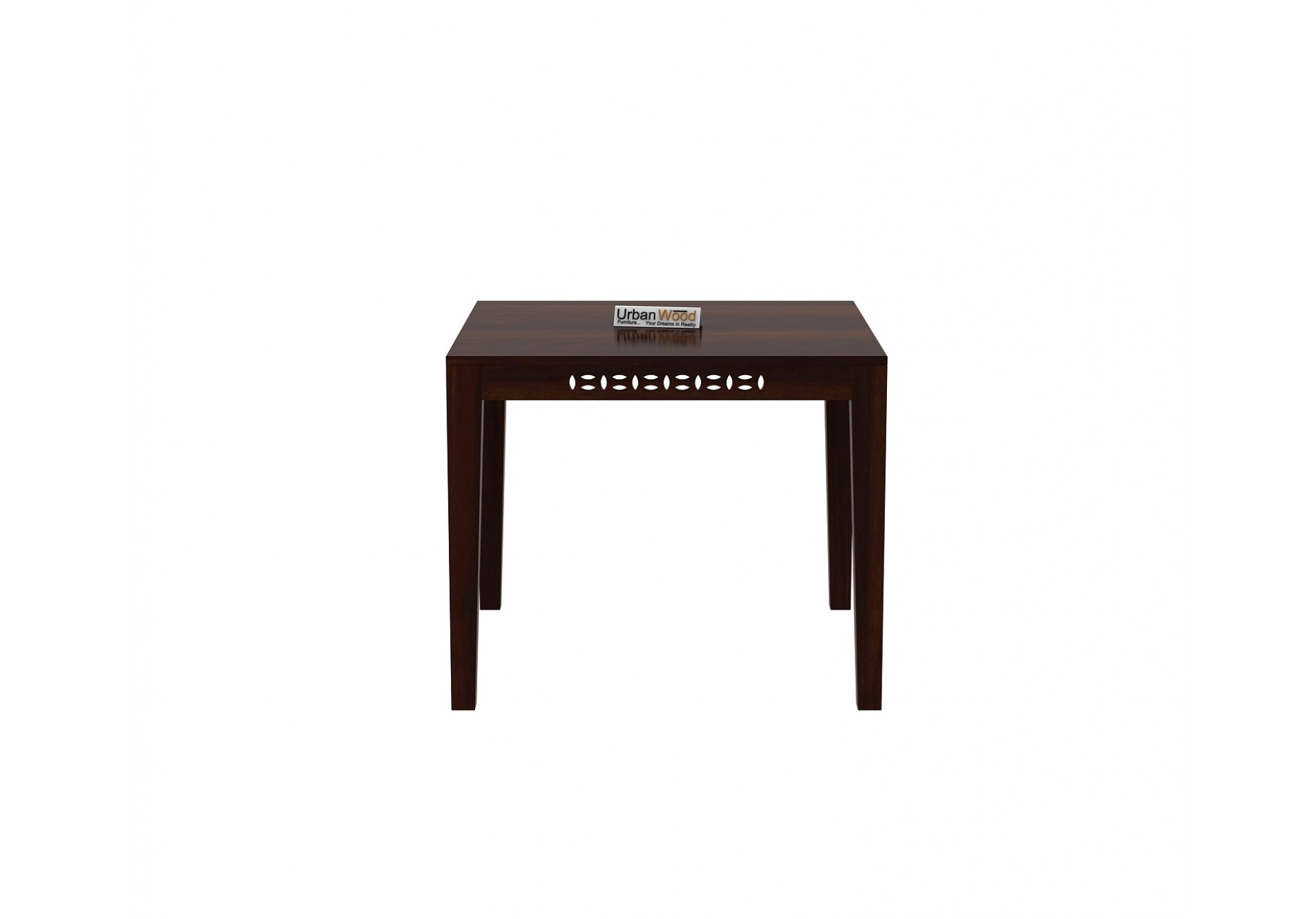 Woodora 2- Seater Dining Table ( Walnut Finish )