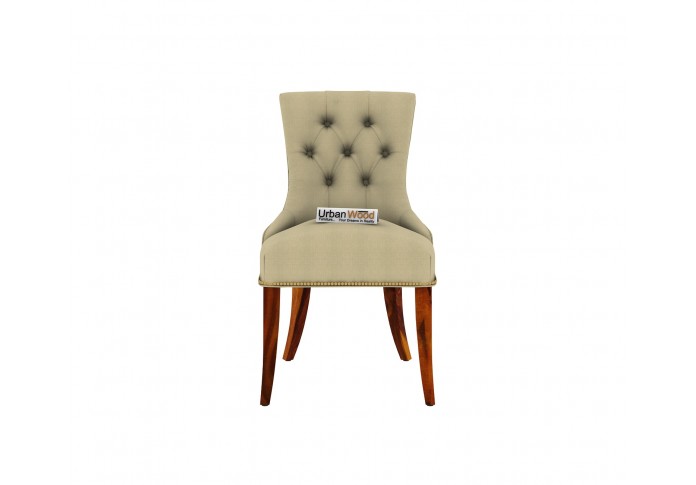 Knit Dining chair ( Honey Finish )