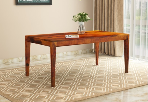 Deck 6-Seater Dining Table  ( Honey Finish )
