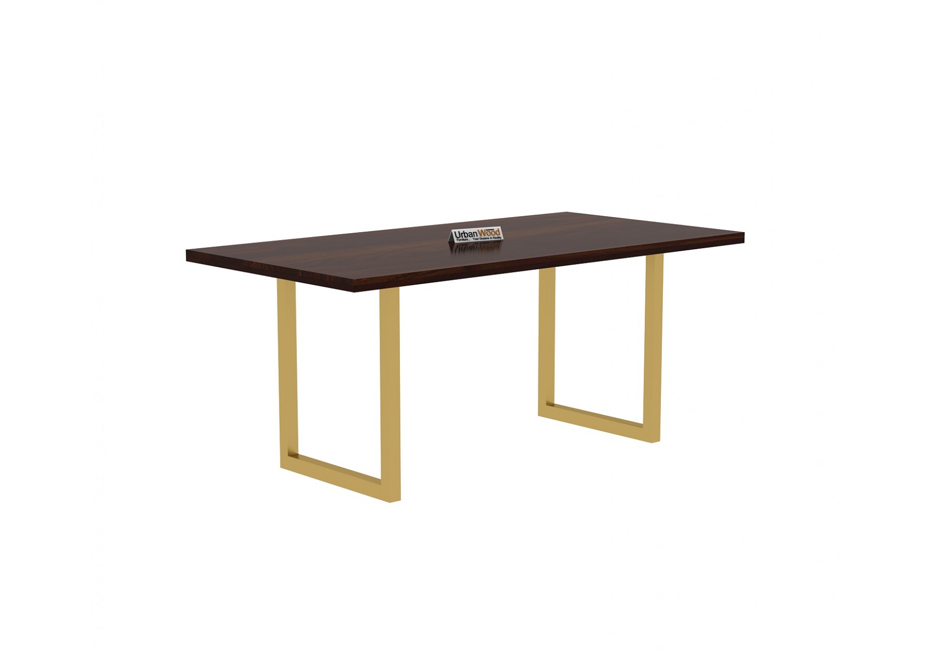 Tale 6-Seater Dining Table ( Walnut Finish )