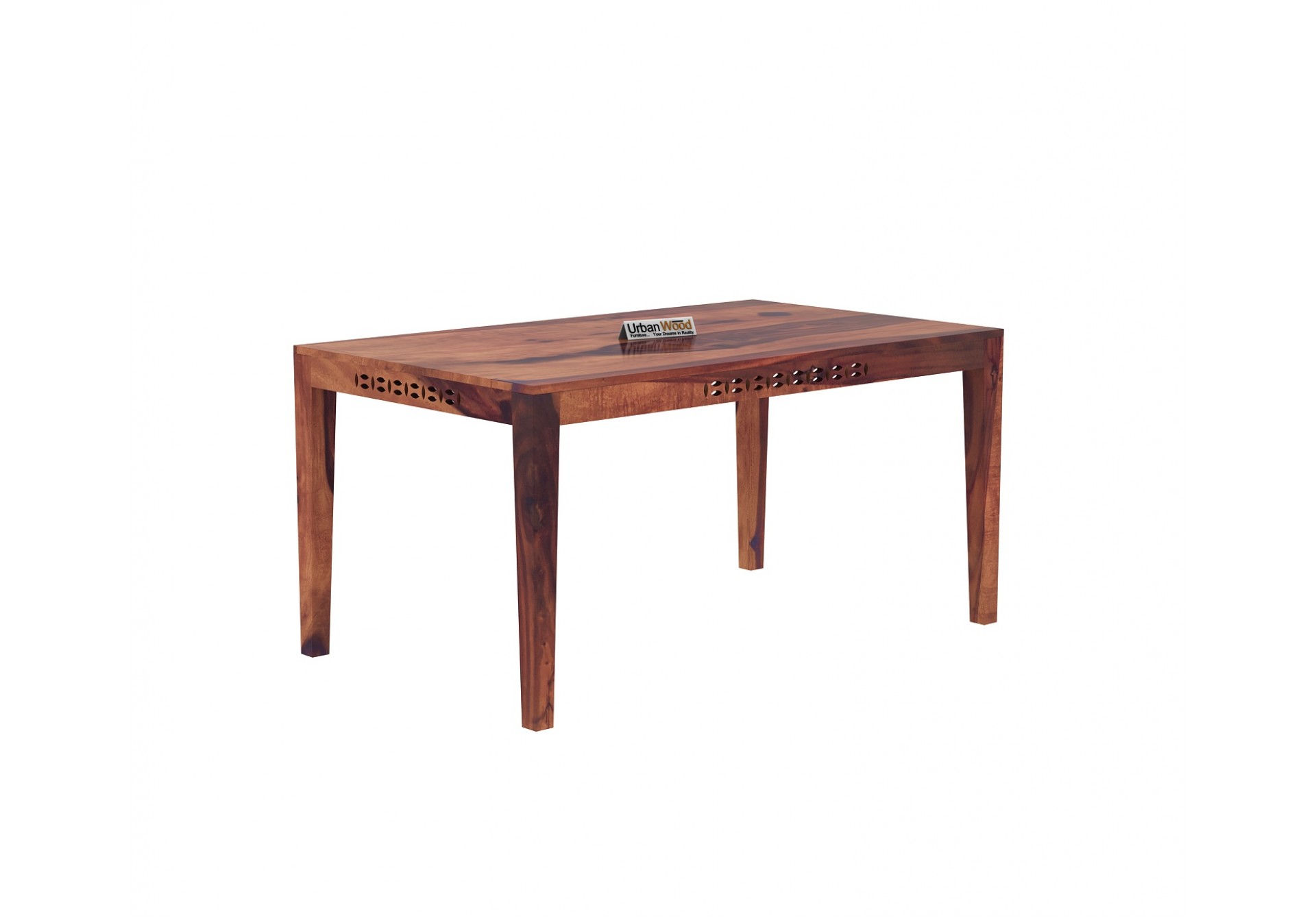 Woodora 6-Seater Dining Set ( Teak Finish )