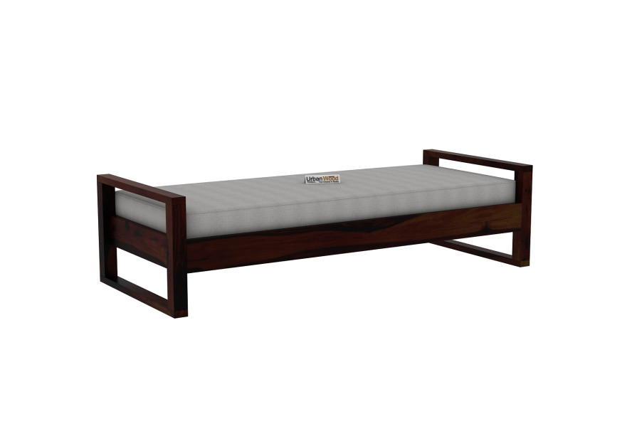 Divan Cot Buy Ara Wooden Diwan Bed (Walnut Finish) Online in India