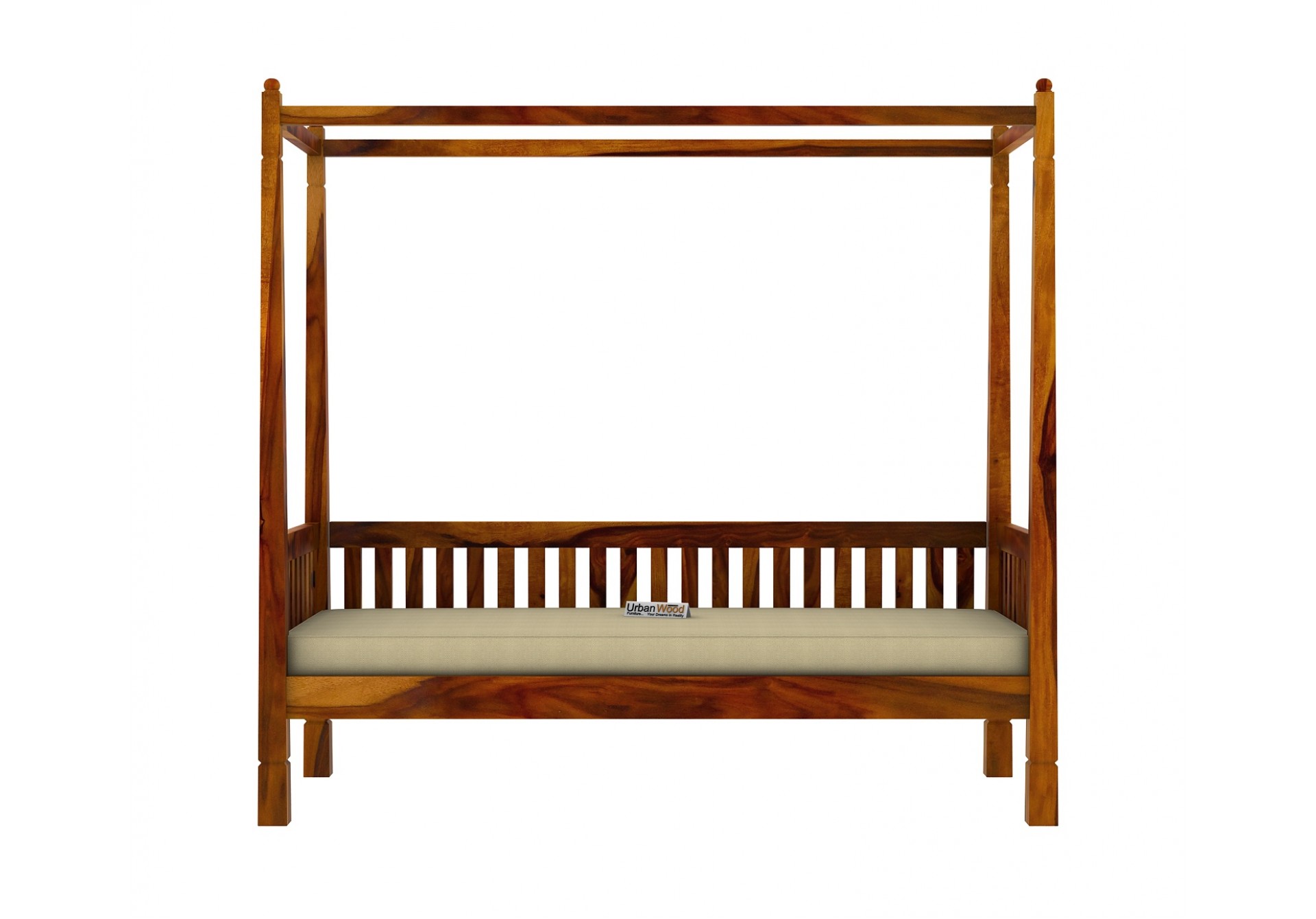 Prep Poster Diwan (Honey Finish)