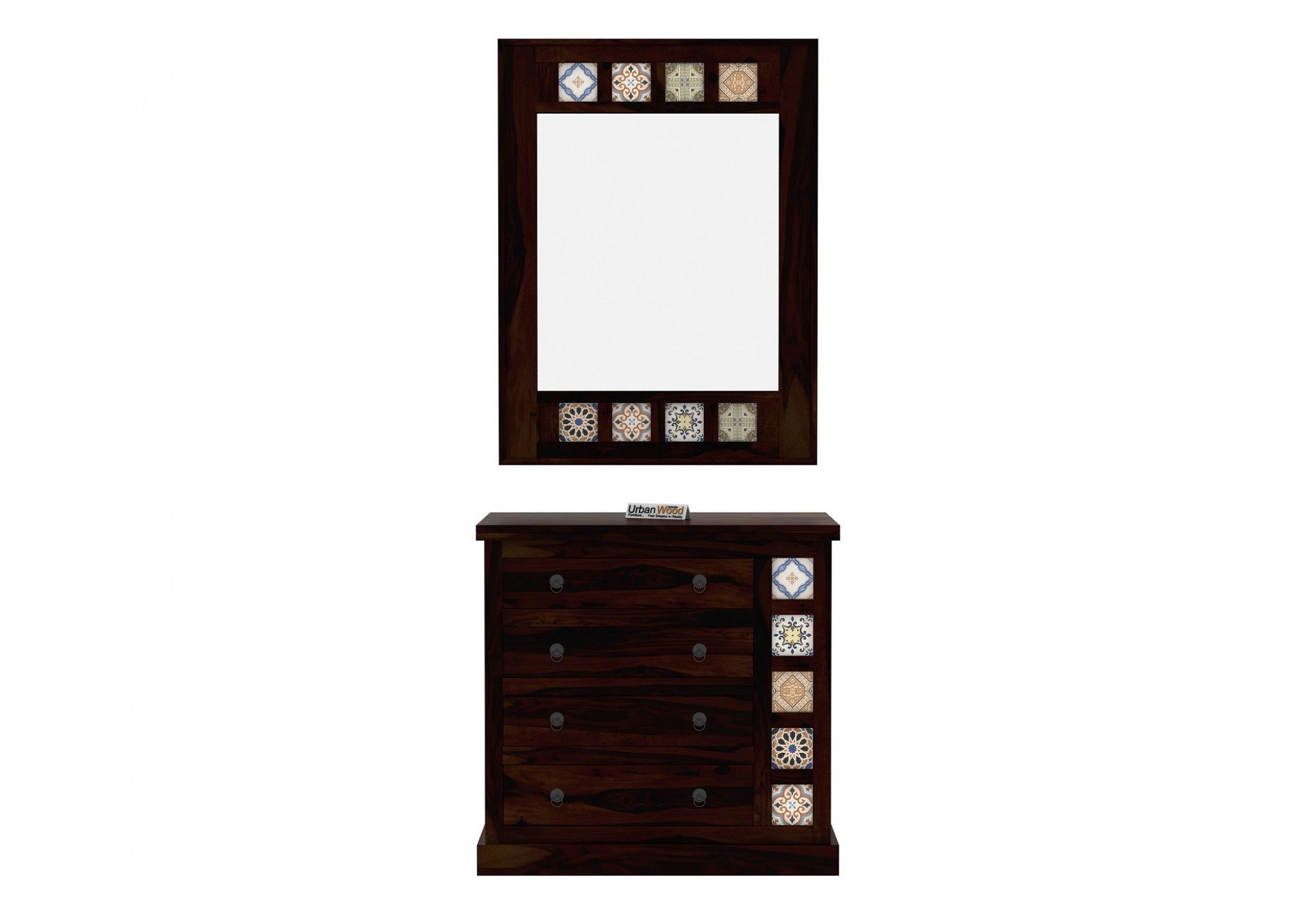 Relay Dressing Table ( Walnut Finish )