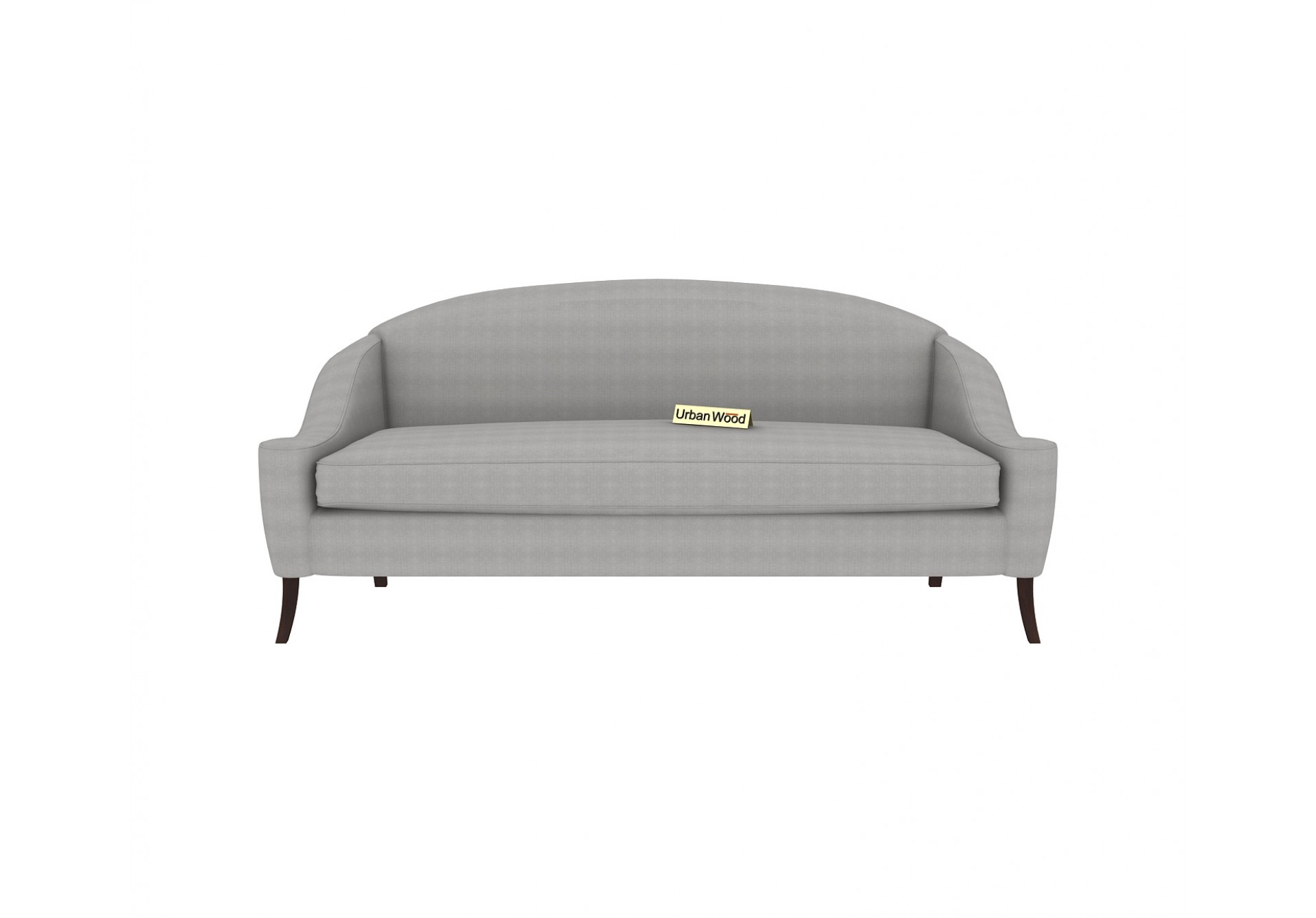 Crimson 3 Seater Sofa (Cotton, Steel gray)