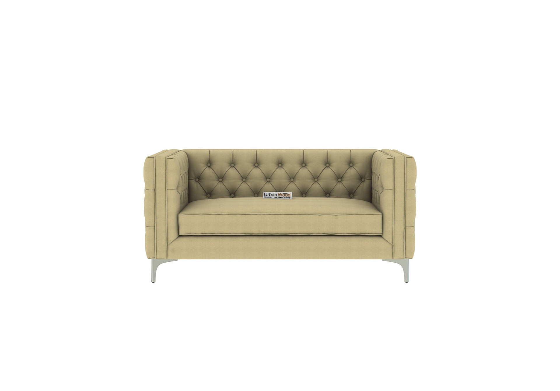 Curio 2+1+1 Seater Fabric Sofa (Cotton, Sepia Cream)