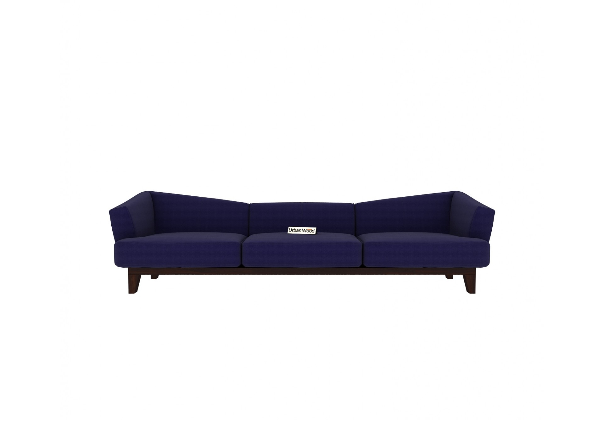 Fooze 3 Seater Sofa ( Cotton, Navy Blue )