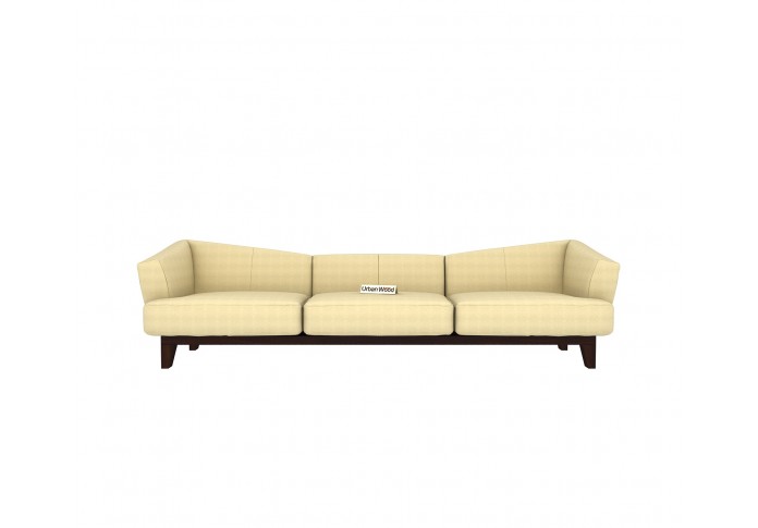 Fooze 3 Seater Sofa ( Cotton, Sepia Cream )