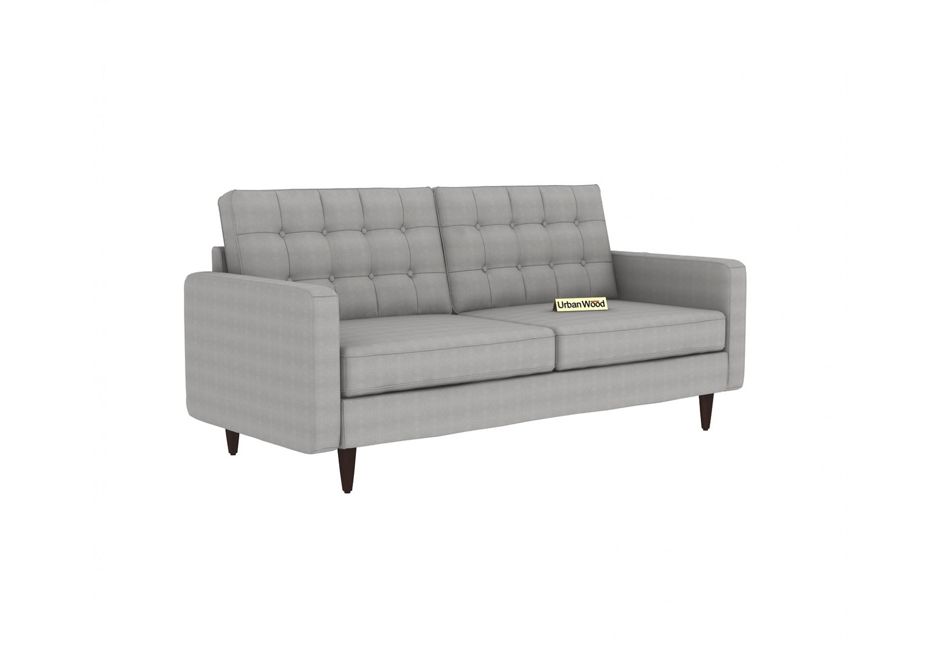 Hamper 3 Seater Sofa (Cotton, Steel gray)