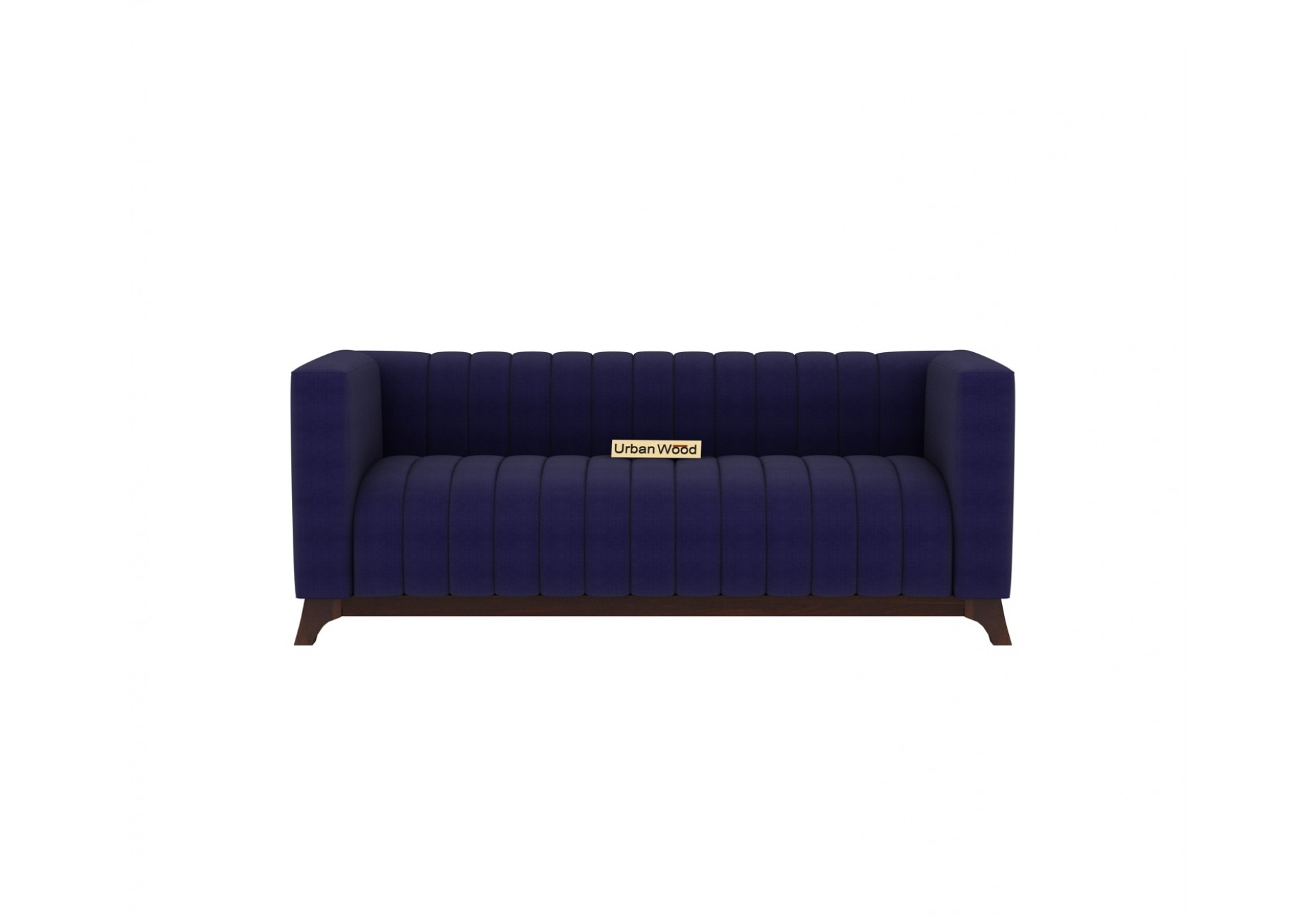 Lotus 3 Seater Sofa ( Cotton, Navy Blue )
