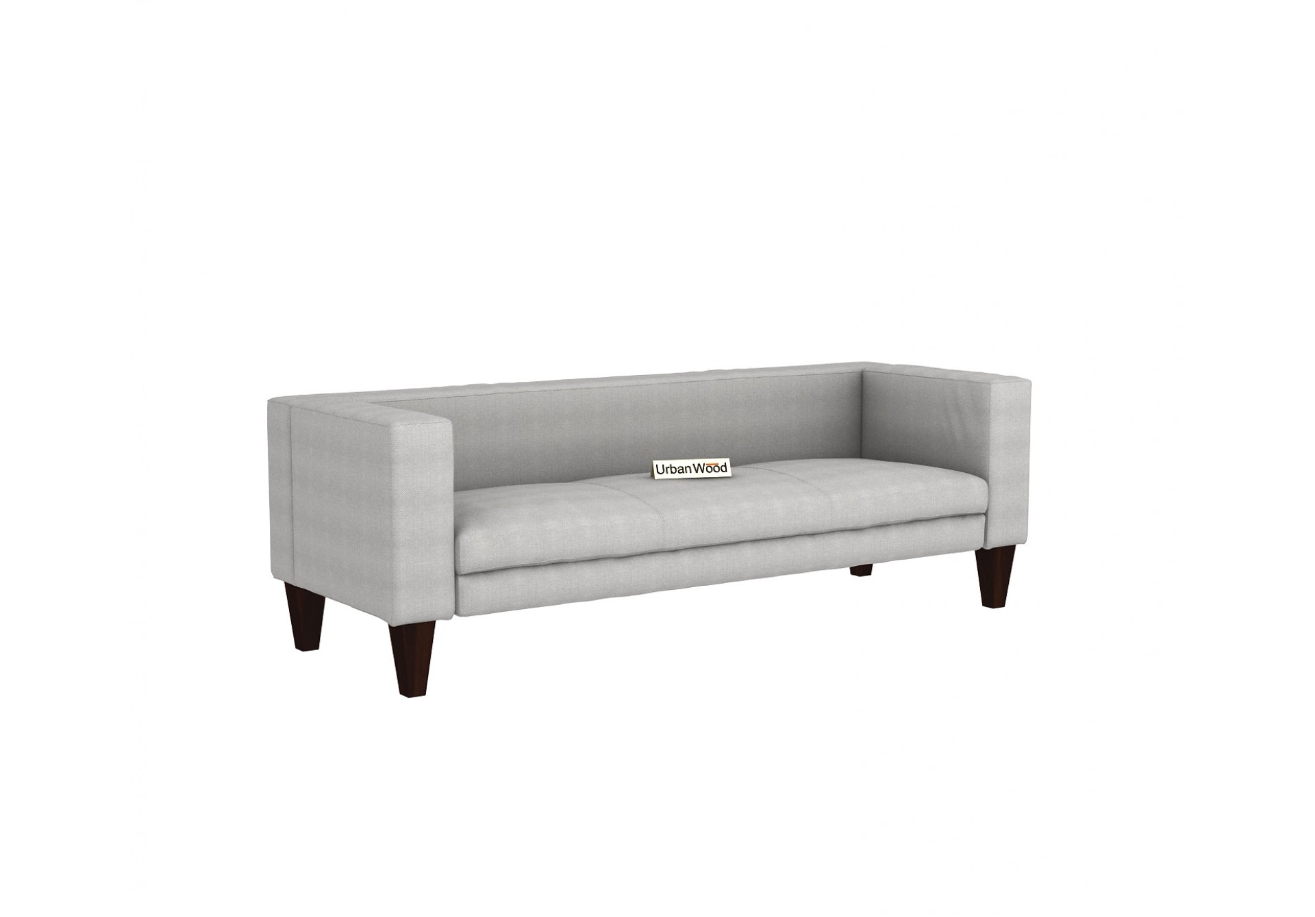 Roy 3 Seater Sofa ( Cotton, Steel Grey )