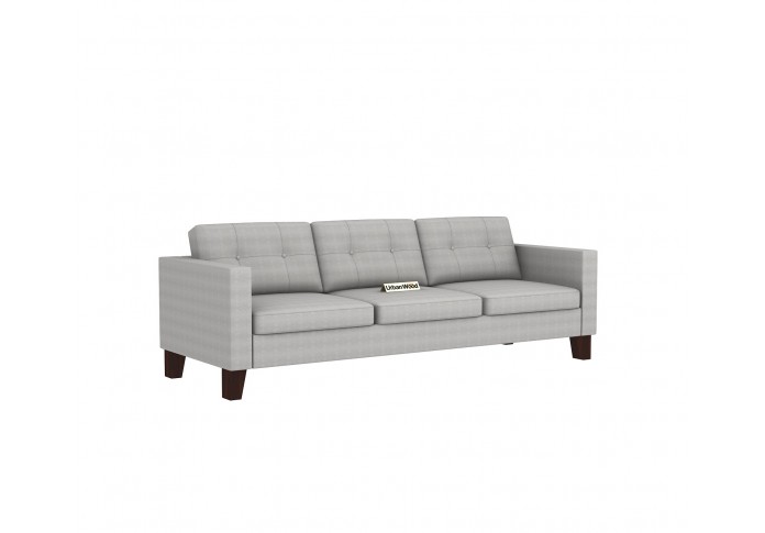 Shack 3 Seater Sofa ( Cotton, Steel Grey )