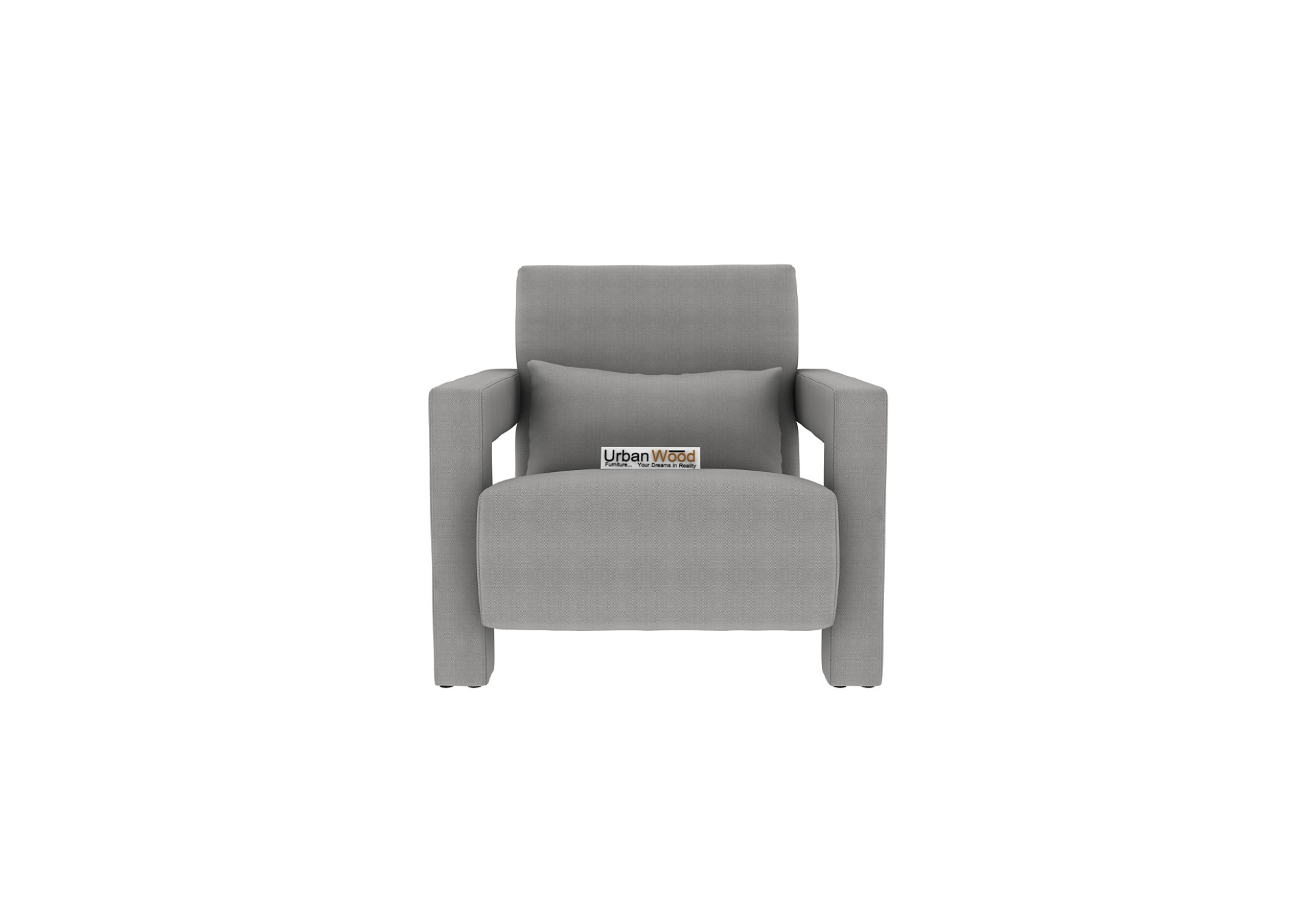 Birdie Lounge Chairs (Fabric, Steel Grey)