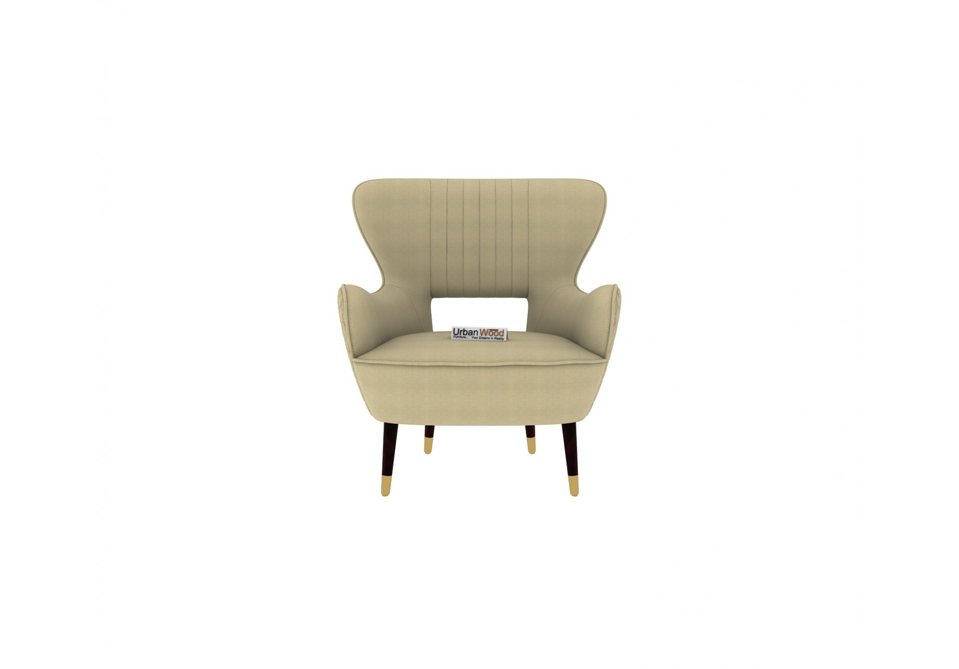 Fount Lounge Chairs (Cotton, Sepia Cream)