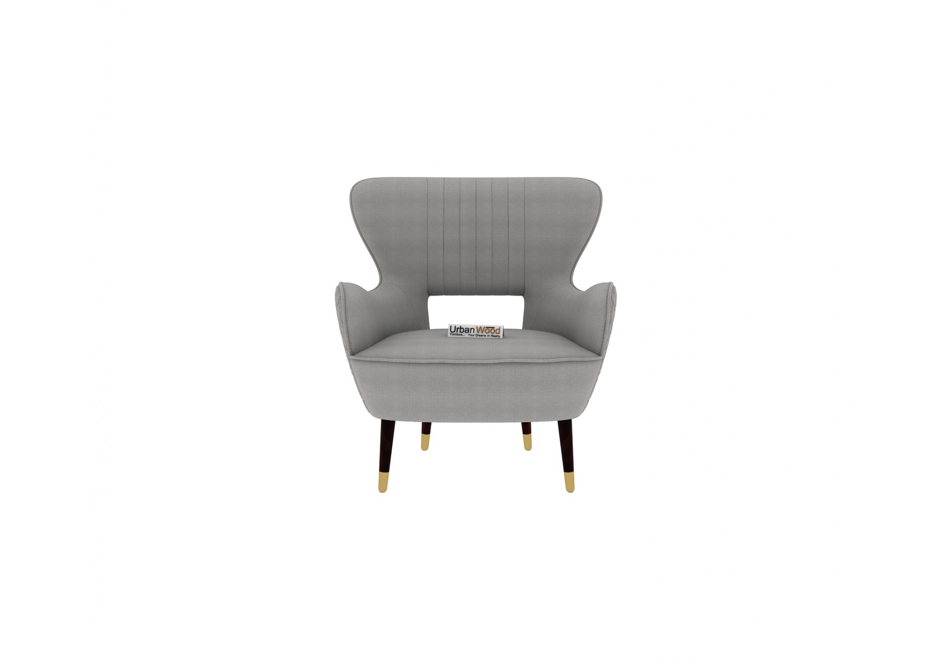 Fount Lounge Chairs (Cotton, Steel Grey)