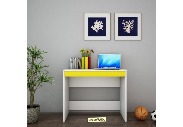 Matic Modular Study Tables ( Forsty-White Yellow )