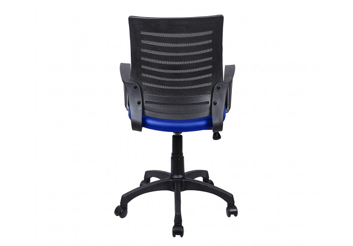 Walter Office Chair (Black + Royal Blue)