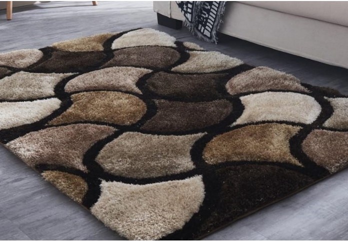 Ality Brown Colored Rugs (8 L x 5 W)