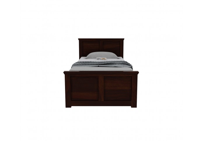 Babson single bed without storage ( Walnut Finish )
