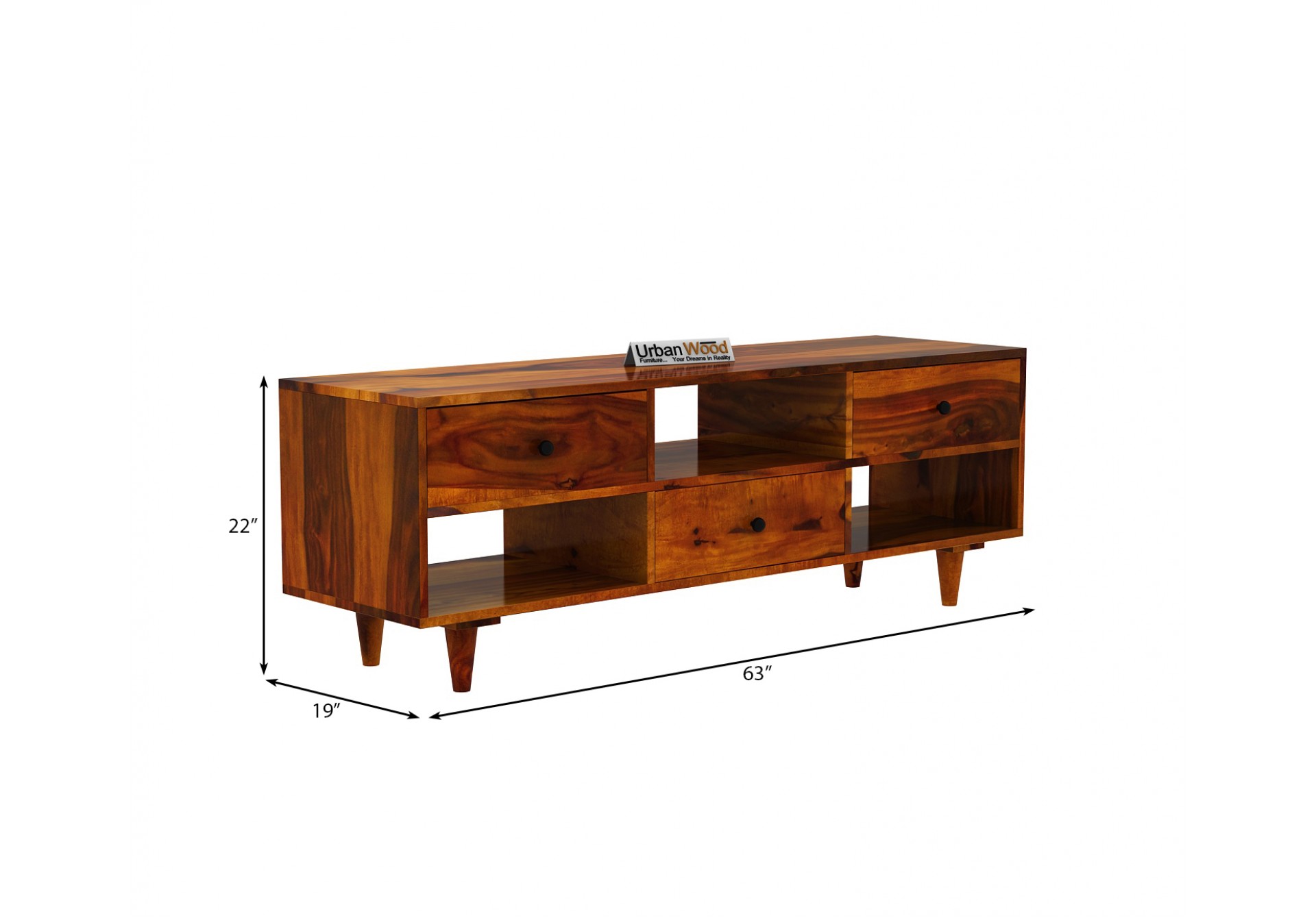 Johnson TV unit ( Honey Finish )