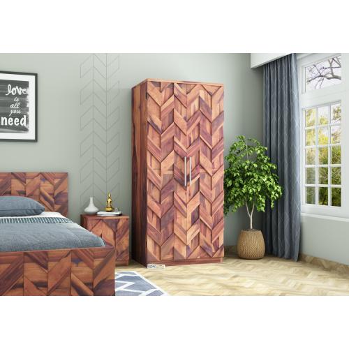Trace Wardrobe ( Teak Finish )
