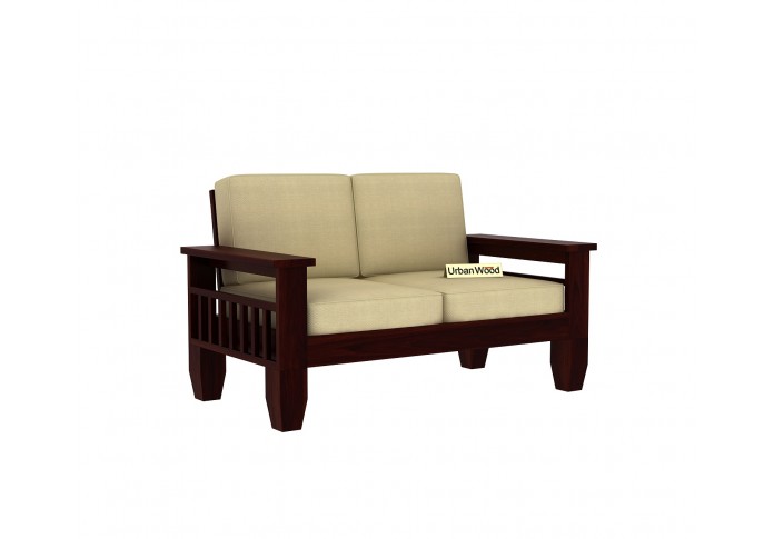 Freshlyn Wooden Sofa Set (3+2+1) Seater ( Walnut Finish )