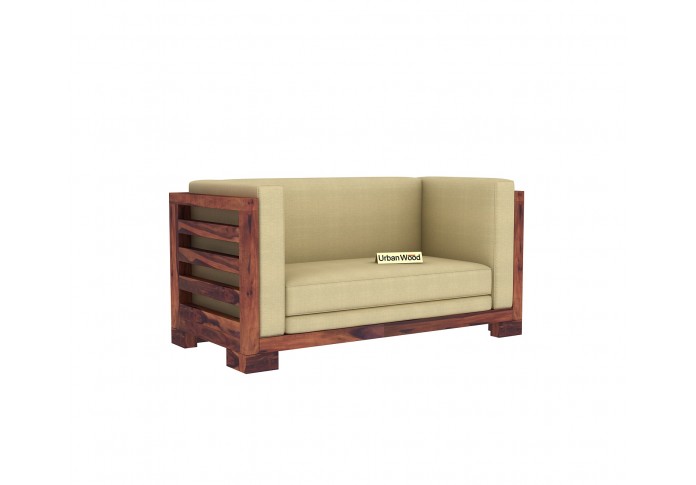 Modway Wooden Sofa Set (3+2+1) Seater ( Teak Finish )