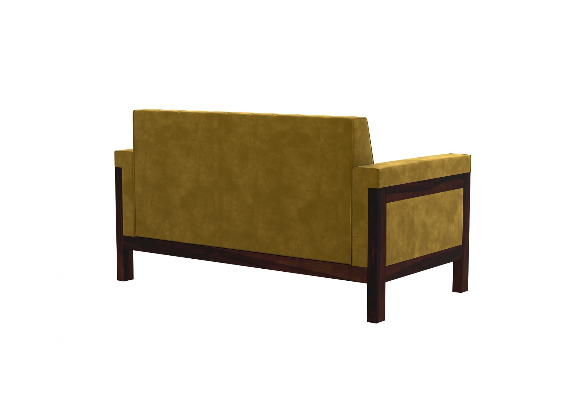 Ethan 2 Seater Wooden Sofa ( Walnut Finish )