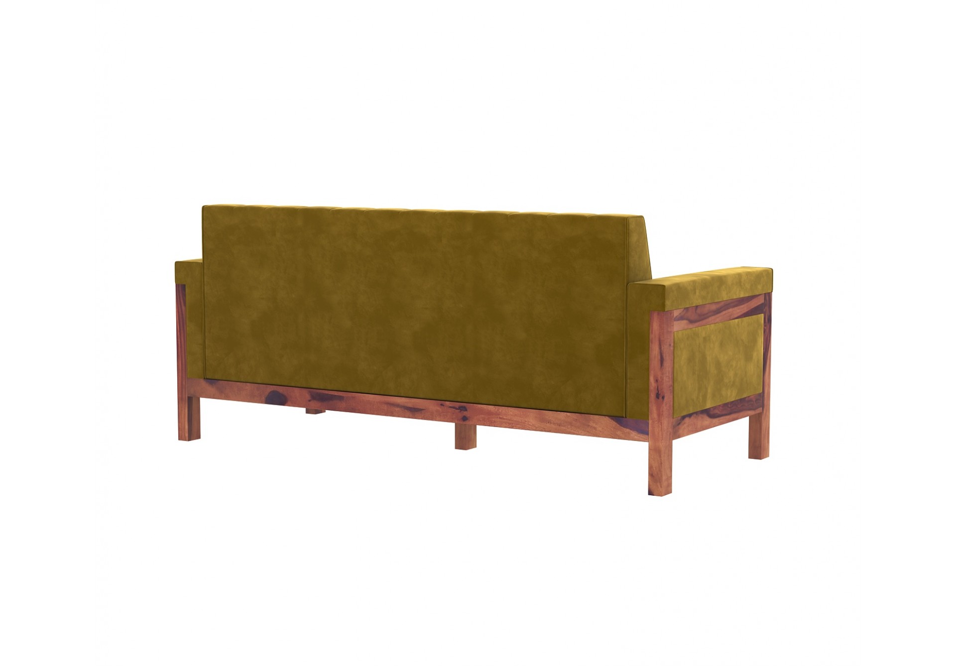 Ethan 3+2 Seater Wooden Sofa Set ( Teak Finish )