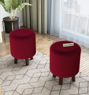 Fawn Upholstered Ottoman